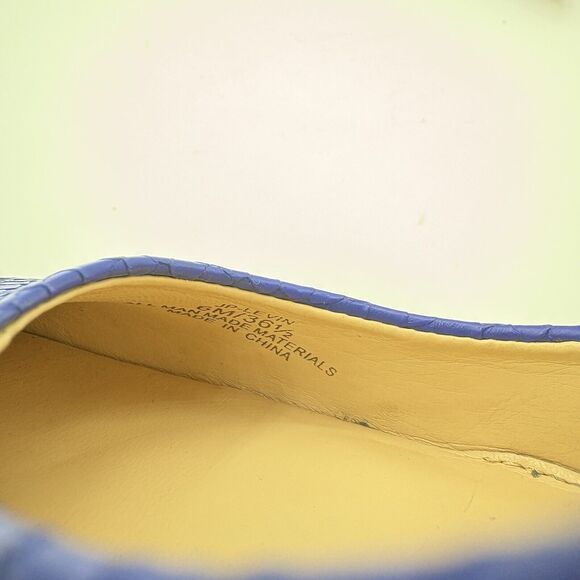 Jessica Simpson‎ Heels Womens Size 6 Levin Blue Snake Print Pumps - Picture 2 of 10